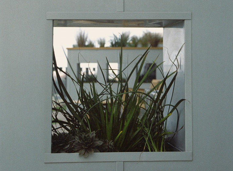 Aperture planter on the St Johns Wood Pavilion Terrace