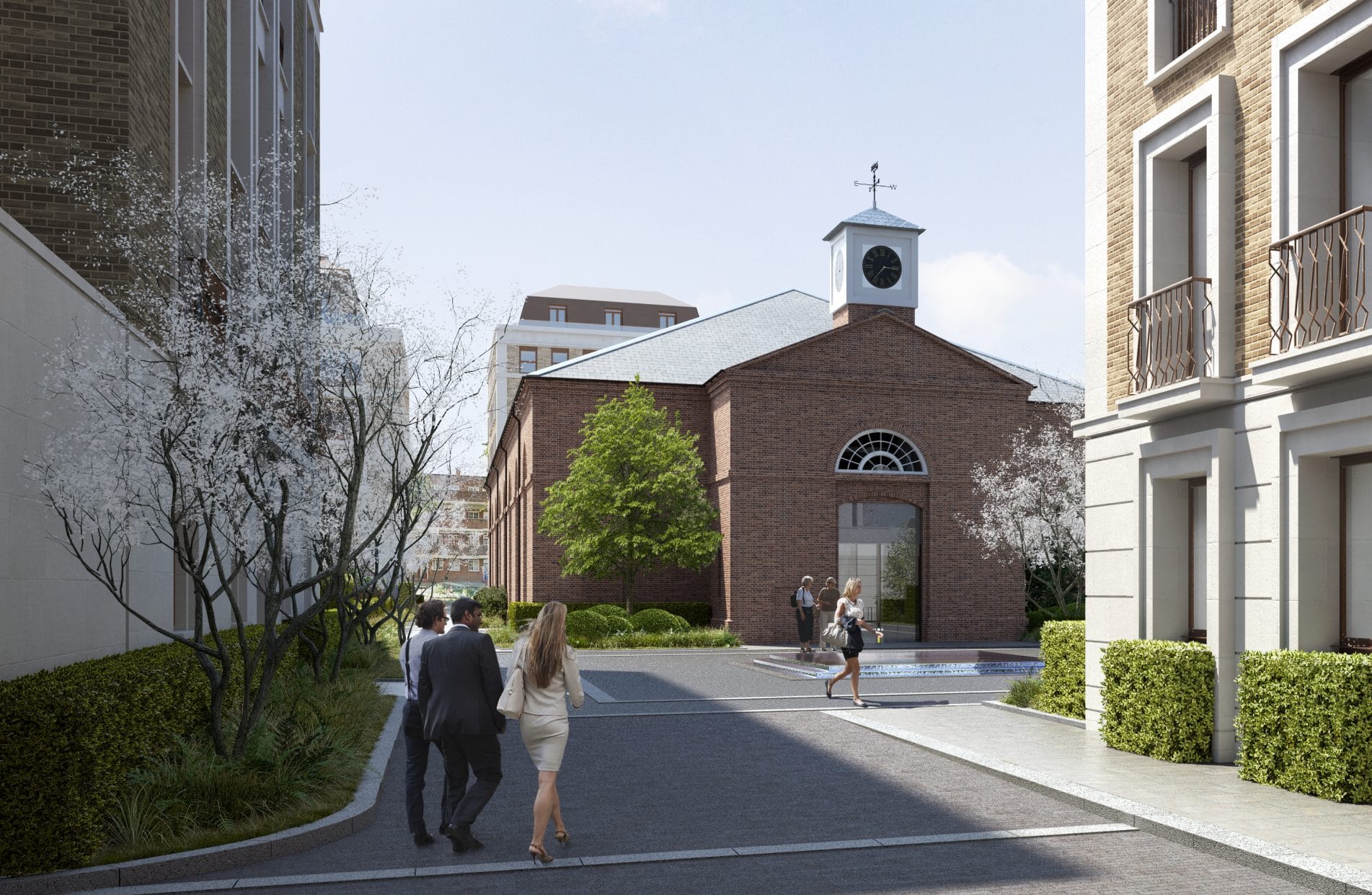 Riding School Square. St Johns Wood, London. Andy Sturgeon Design