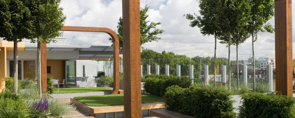 Great Ormond Street Hospital relaxing roof garden