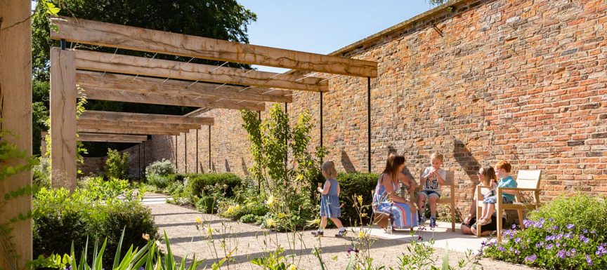 Andy Sturgeon Design Beningbrough Hall National Trust Pergola 1