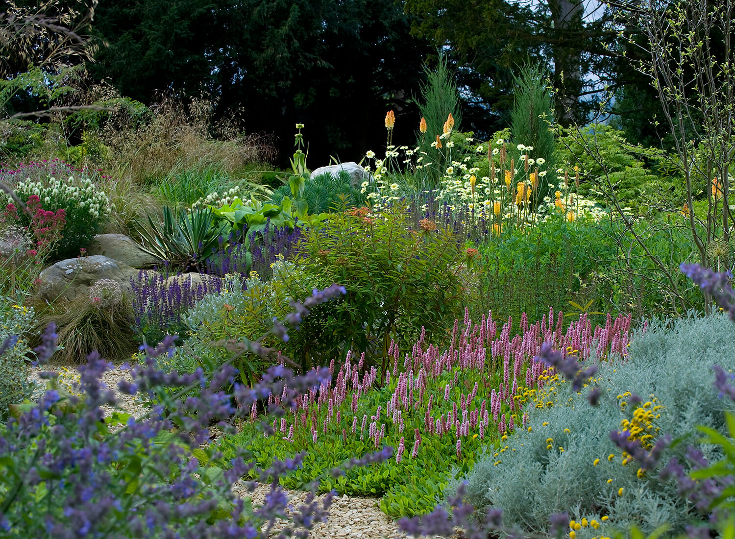 Beautiful garden design by Andy Sturgeon in London