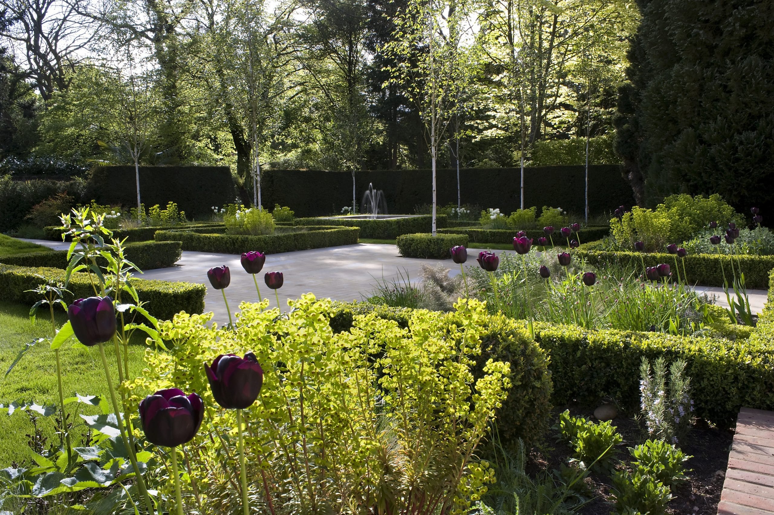 Garden design projects throughout Hampshire