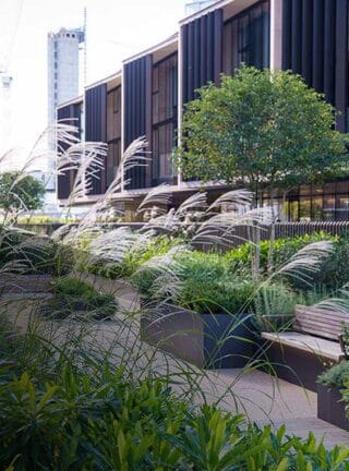 Battersea Power Station planted