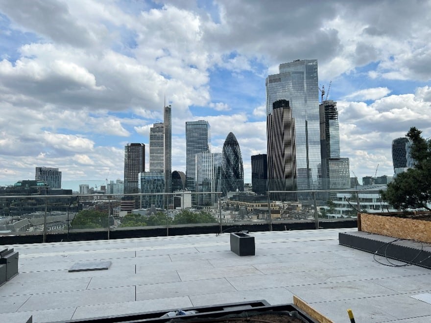 Landmark City of London garden development underway 