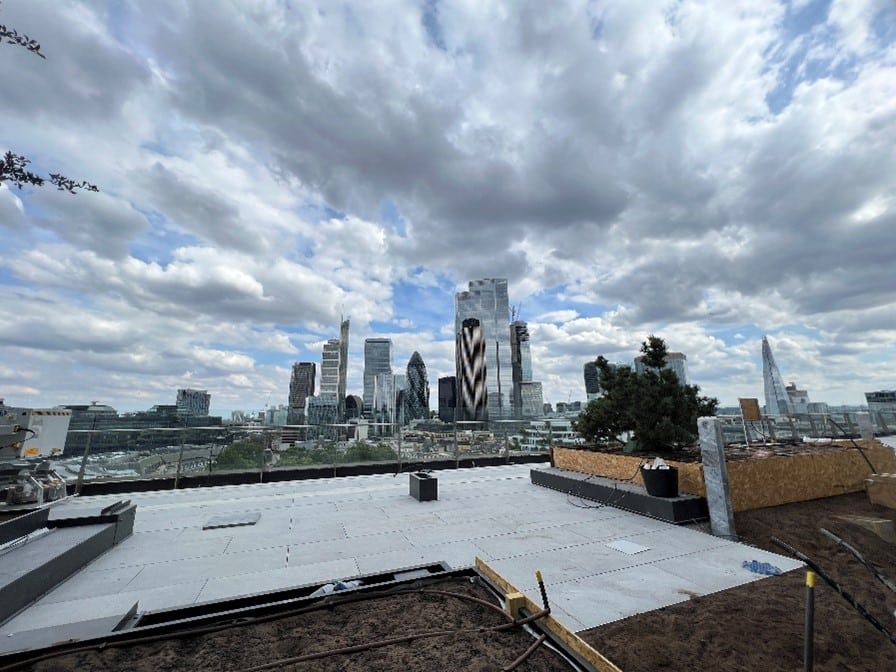 Landmark City of London garden development underway 