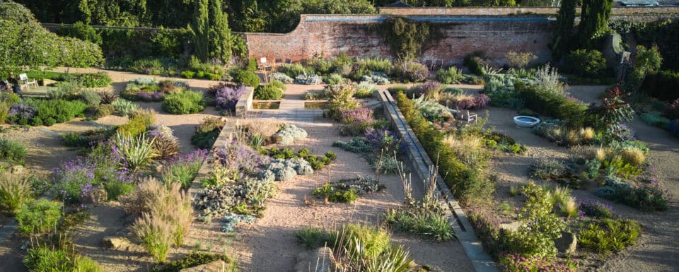 Mediterranean garden at Beningbrough